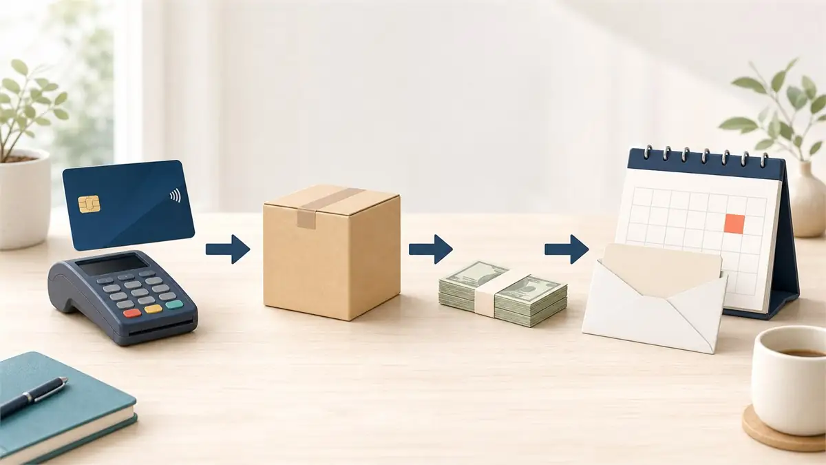 クレジットカード現金化の仕組みを示した図